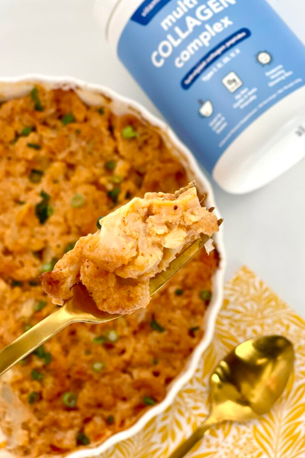 Multi Collagen Complex Cauliflower Mac and Cheese