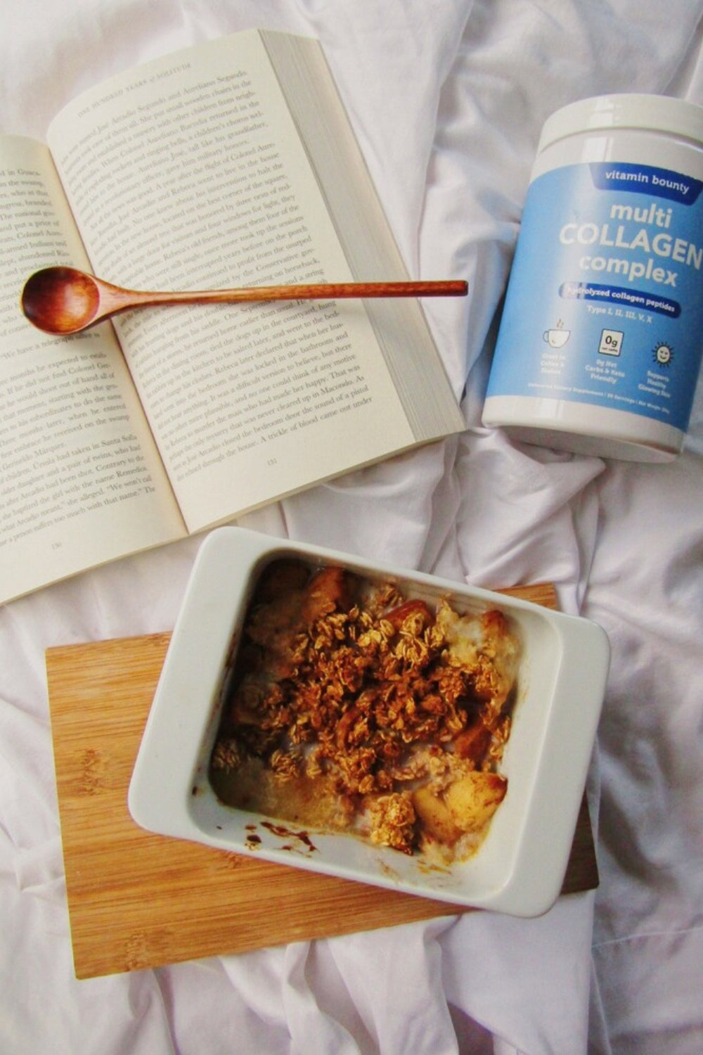 Apple Crumple made with Vitamin Bounty Multi Collagen Complex