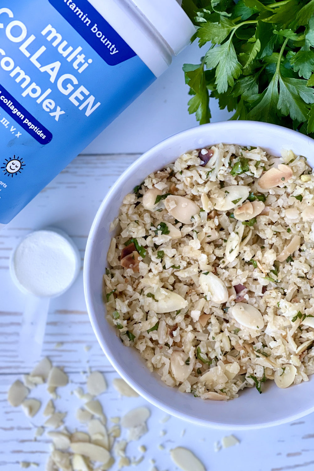 Multi Collagen Complex Mediterranean Cauliflower Rice