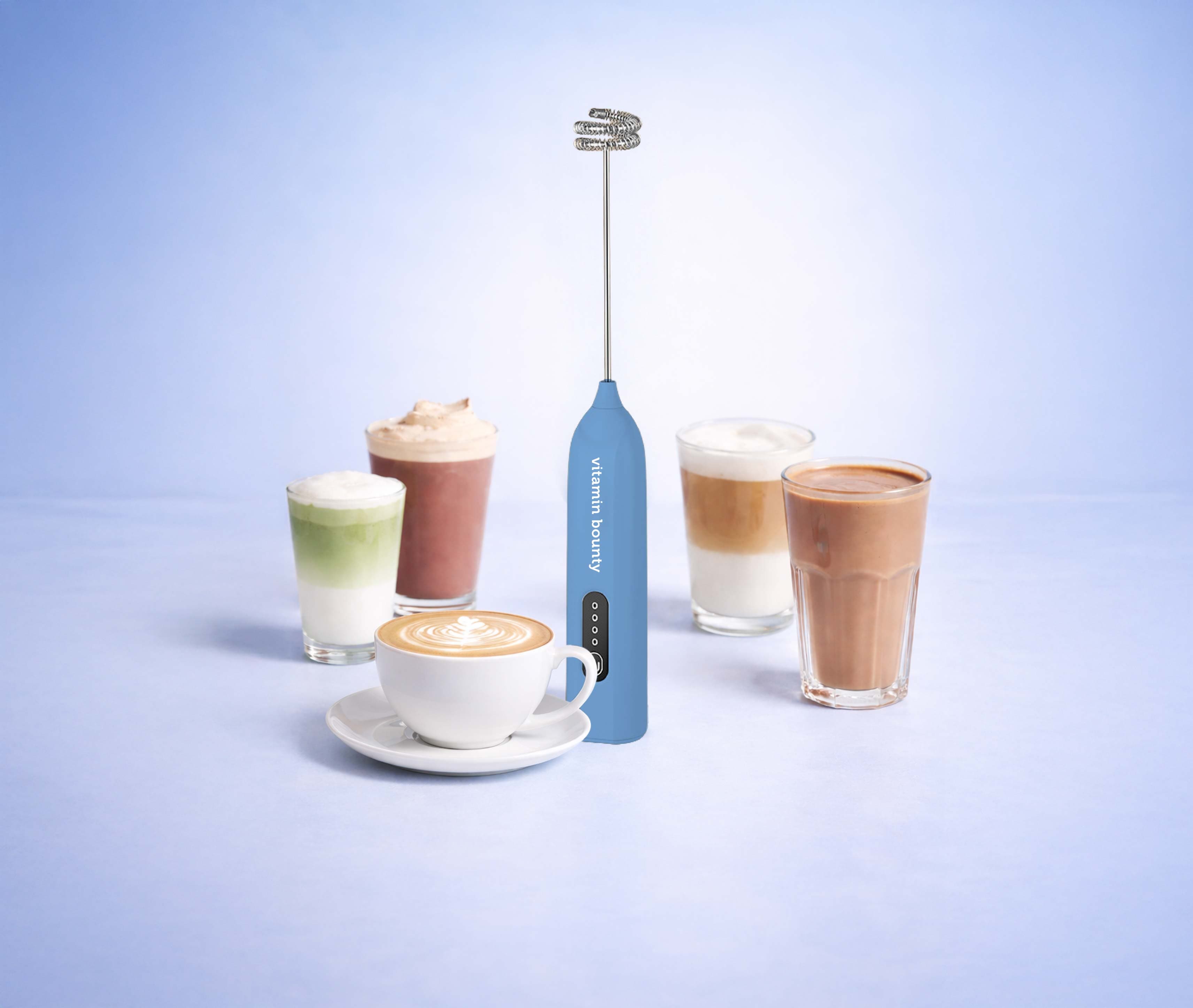 Electric Milk Frother for Smooth Collagen Mixing