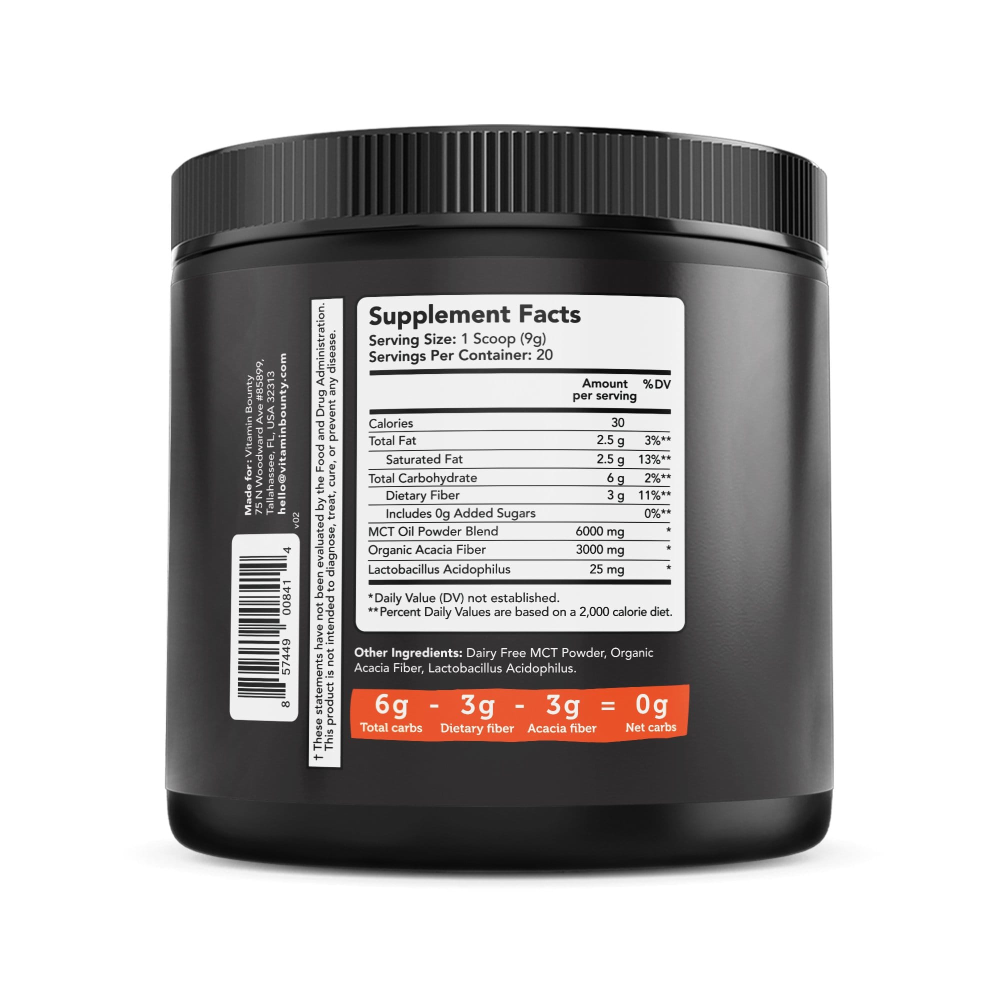 Stay In Keto - MCT Oil Powder