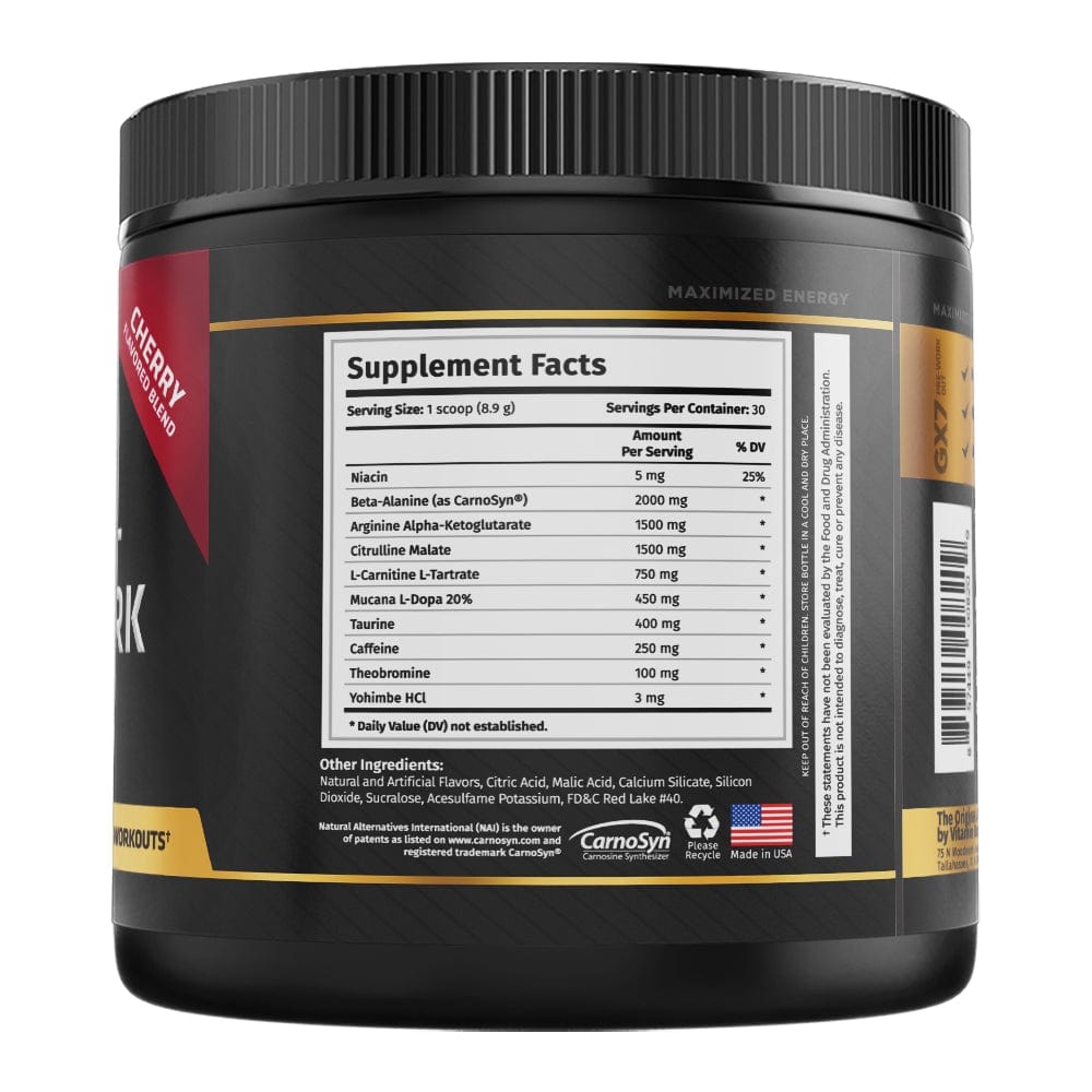 Alpha GX7 Pre-Workout - Cherry