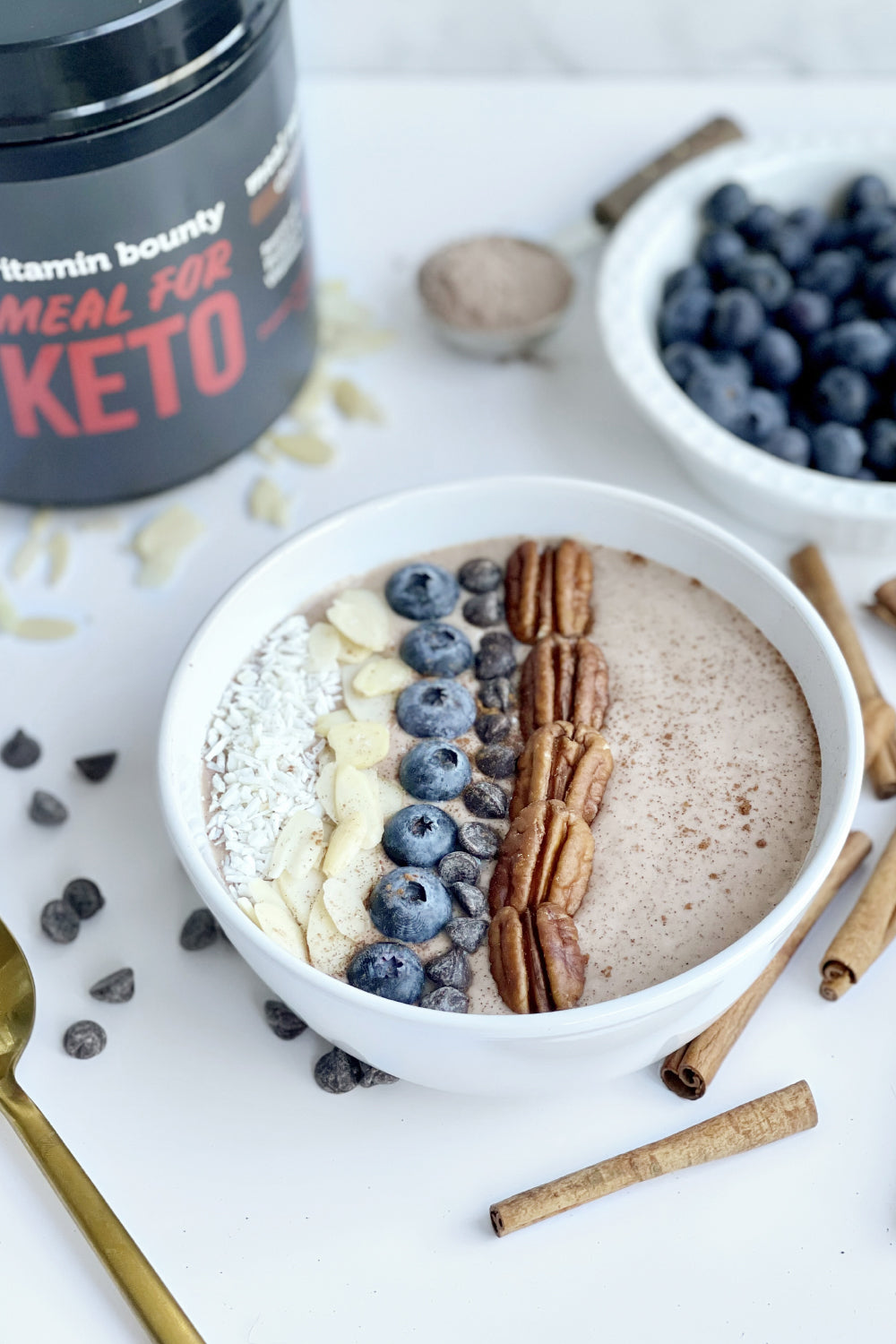 Meal for Keto Smoothie Bowl