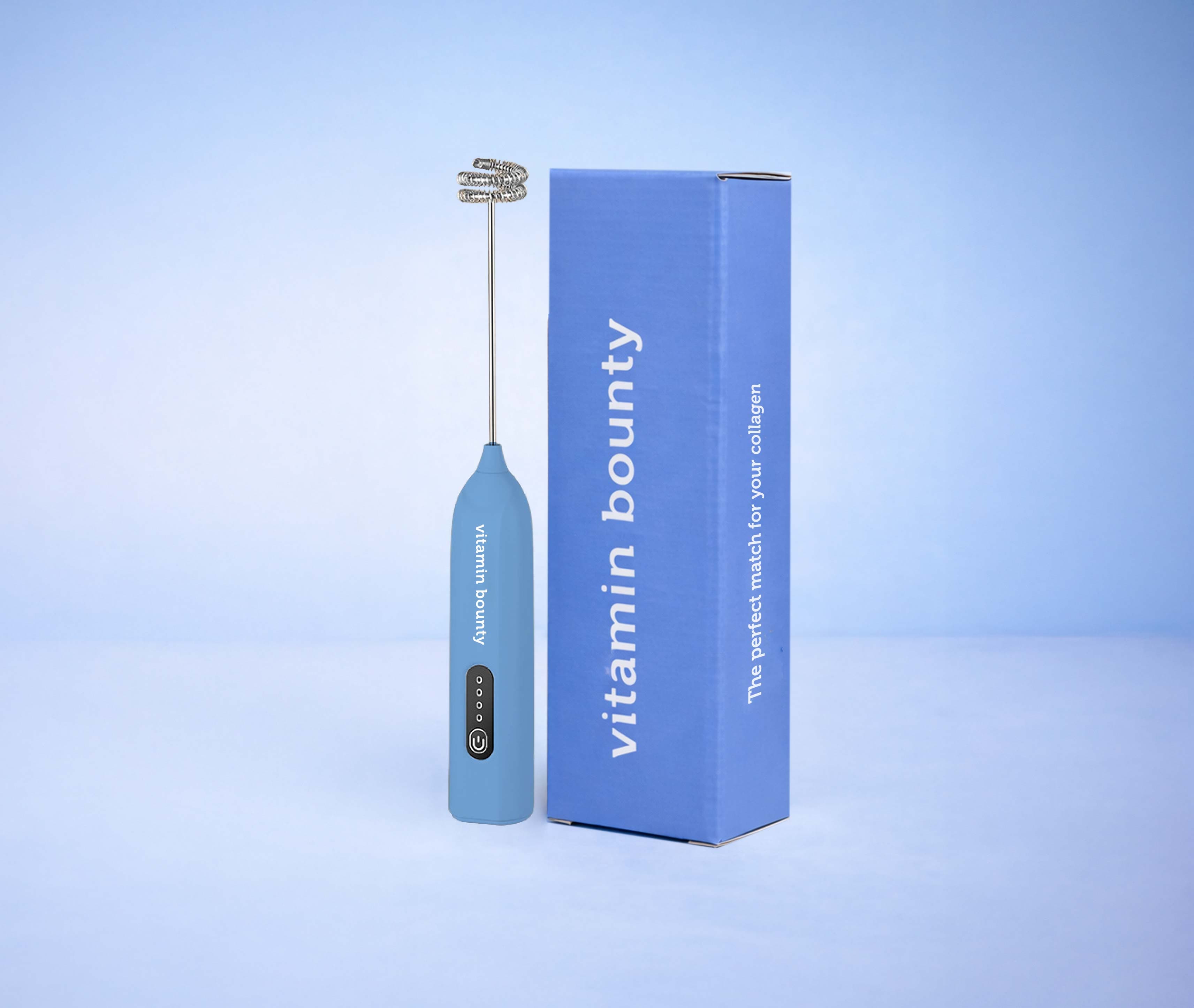 Electric Milk Frother for Smooth Collagen Mixing