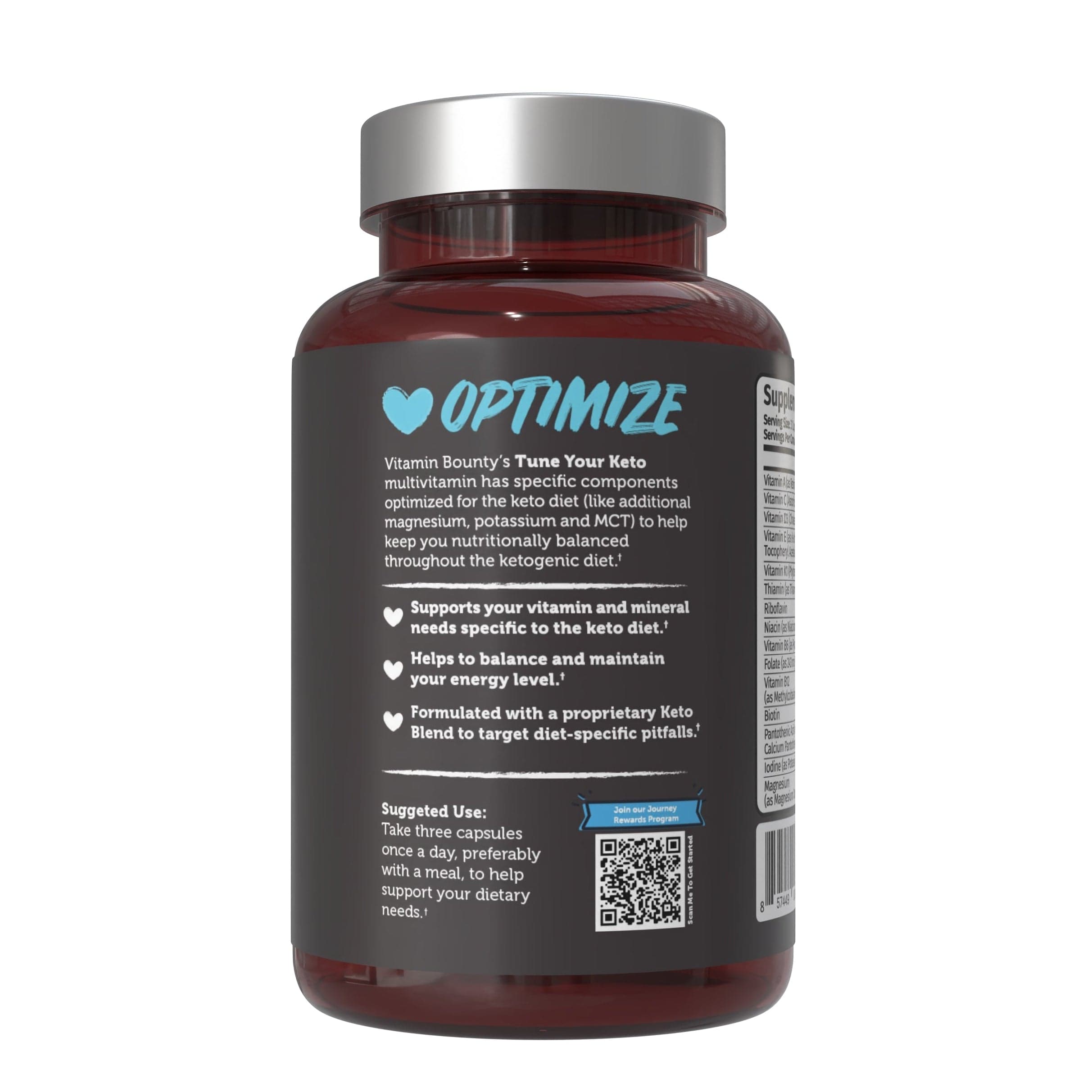 Keto Multivitamin with MCT & Collagen | Vitamin Bounty