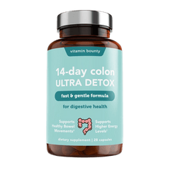 Limpieza ultra desintoxicante del colon de 14 días