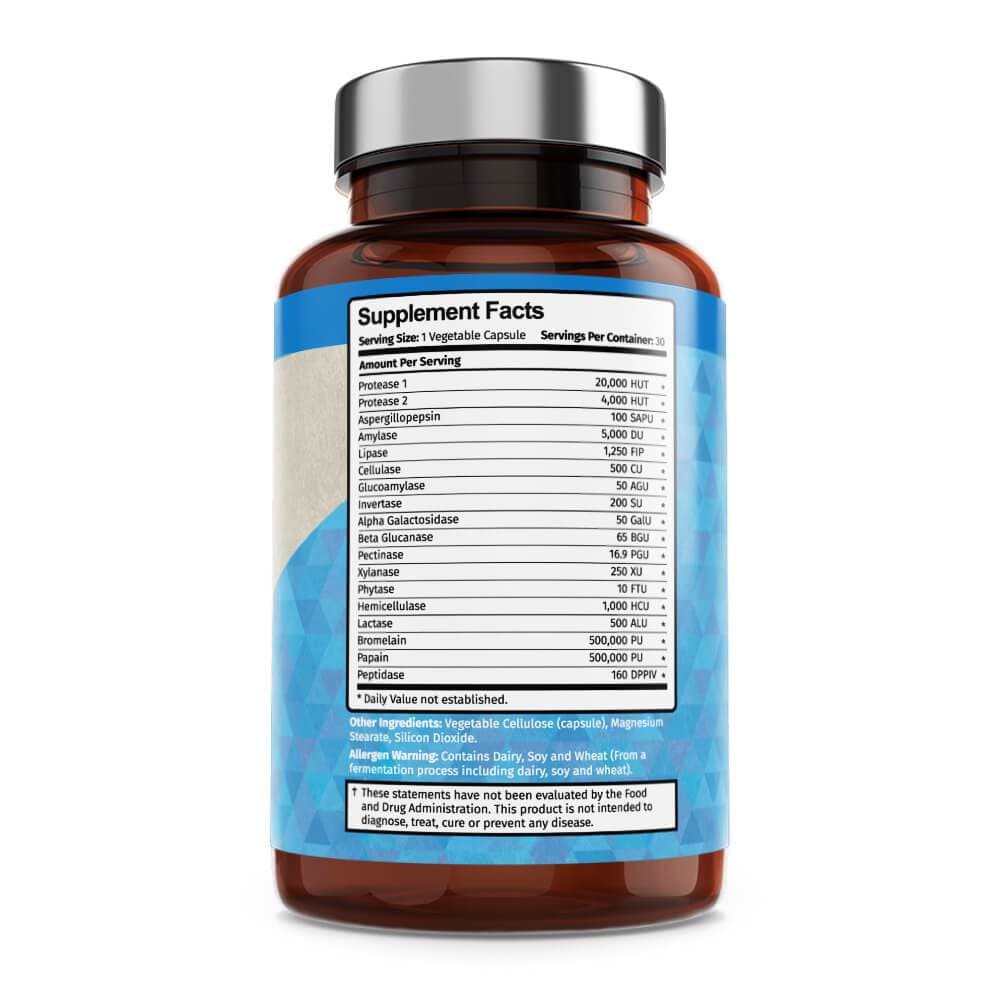 Digestive Enzymes - 18 Full Spectrum Enzymes