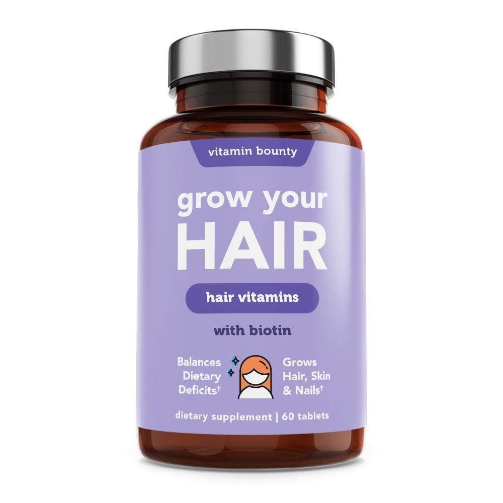Haz crecer tu cabello - Vitaminas para cabello, piel y uñas